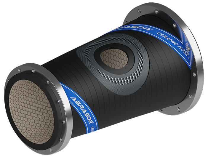 Abrasor XC30-Series Reducing Ceramic Hose