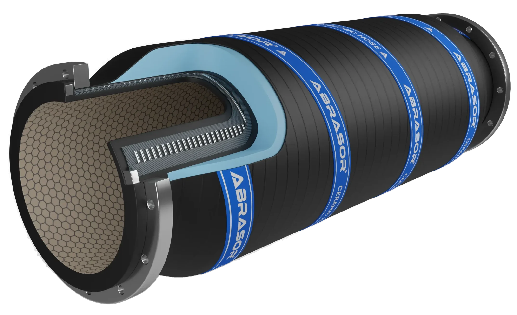 Abrasor XD40-Series Self Floating Ceramic Hose